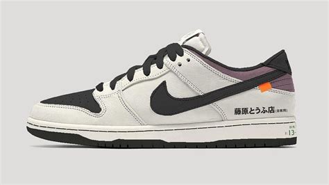 anime nike dunks|custom initial d x dunk.